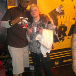 Hook Off Release Party New York City Scott Isbell with Wu-Tang Clan member Cappadonna